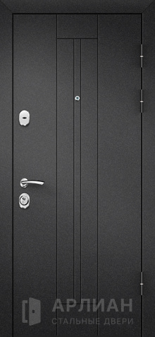 Фото «Уличная стальная дверь с большим зеркалом №77»