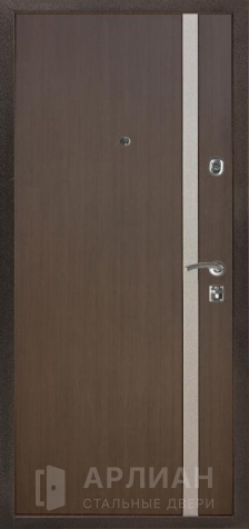 Фото №2 «Входная дверь с отделка внутри ламинатом и декоративной вставкой изнутри №22»