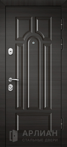 Фото «Входная дверь металлическая с отделкой из массива №30»