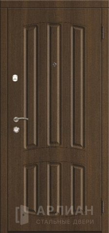 Фото «Коричневая входная дверь с утеплителем №572»